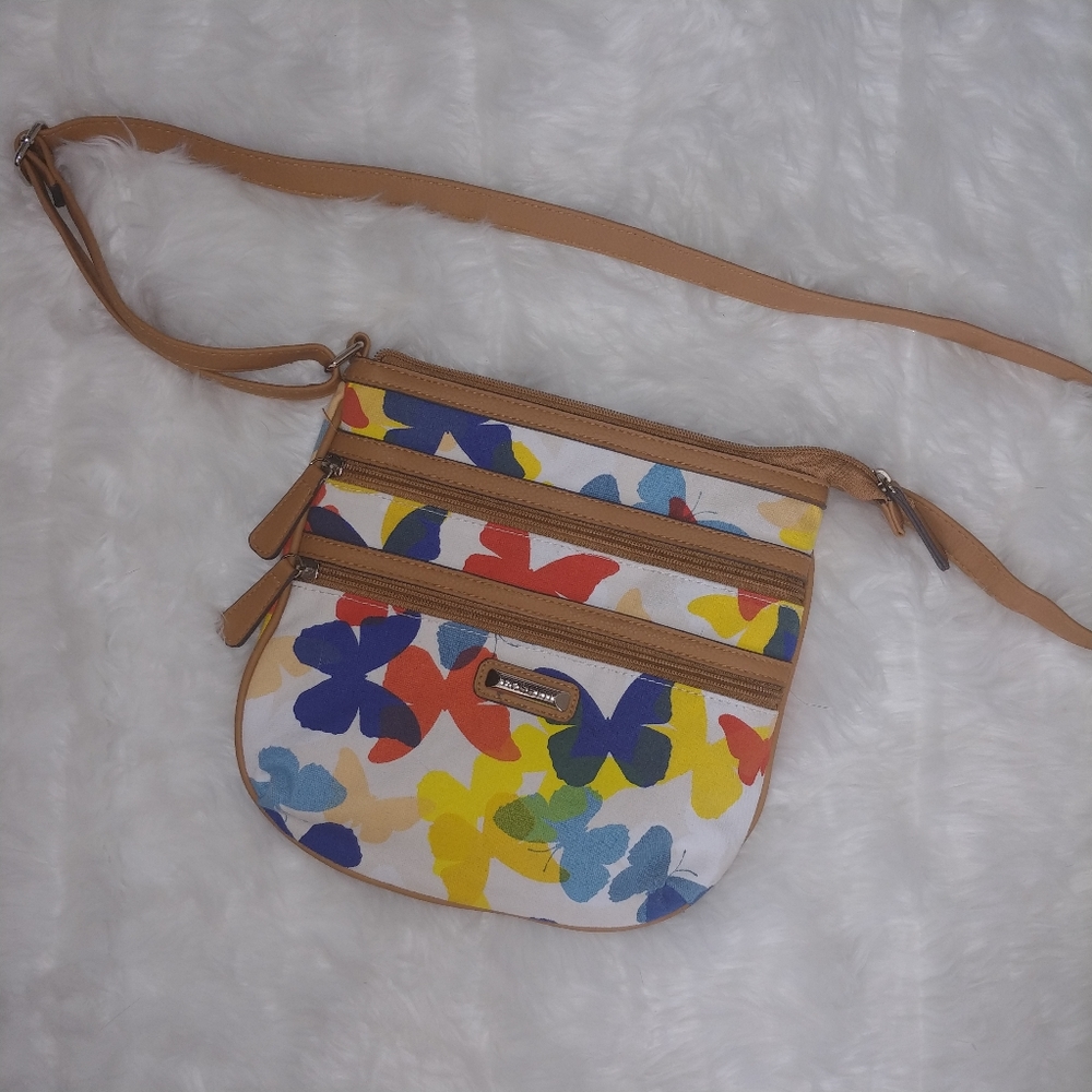 Rosetti butterfly print crossbody - Picture 1 of 6